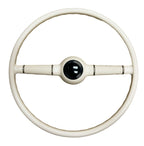 Steering Wheel for 1940 Ford Deluxe Style 16 Inch Gloss White with Horn