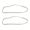 2X Engine Valve Cover Gasket Set for Cadillac CTS, Corvette, Express 3500, Yukon (2003–2019)