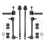 Front Lower Control Arm Ball Joint & Tie Rod for 2010–2013 Chevy Impala (10 Pcs)