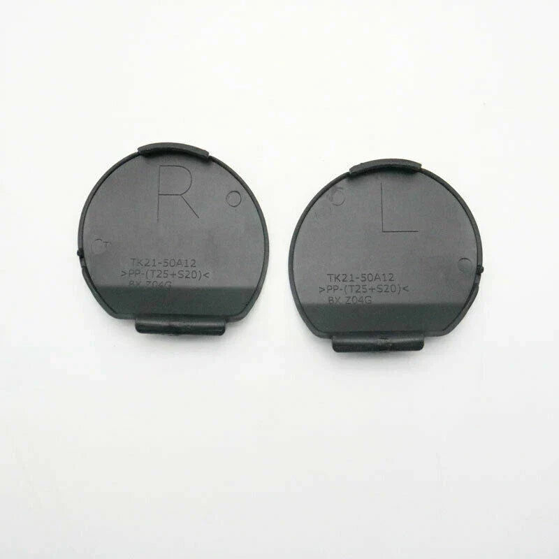 Pair / Front Bumper Grille Tow Hook Eye Cap Cover for Mazda CX-9 (2013–2015)