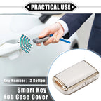 3 Button Key Fob Cover for Mazda CX-5, CX-30, CX-9, 3 Hatchback (2012–2023)