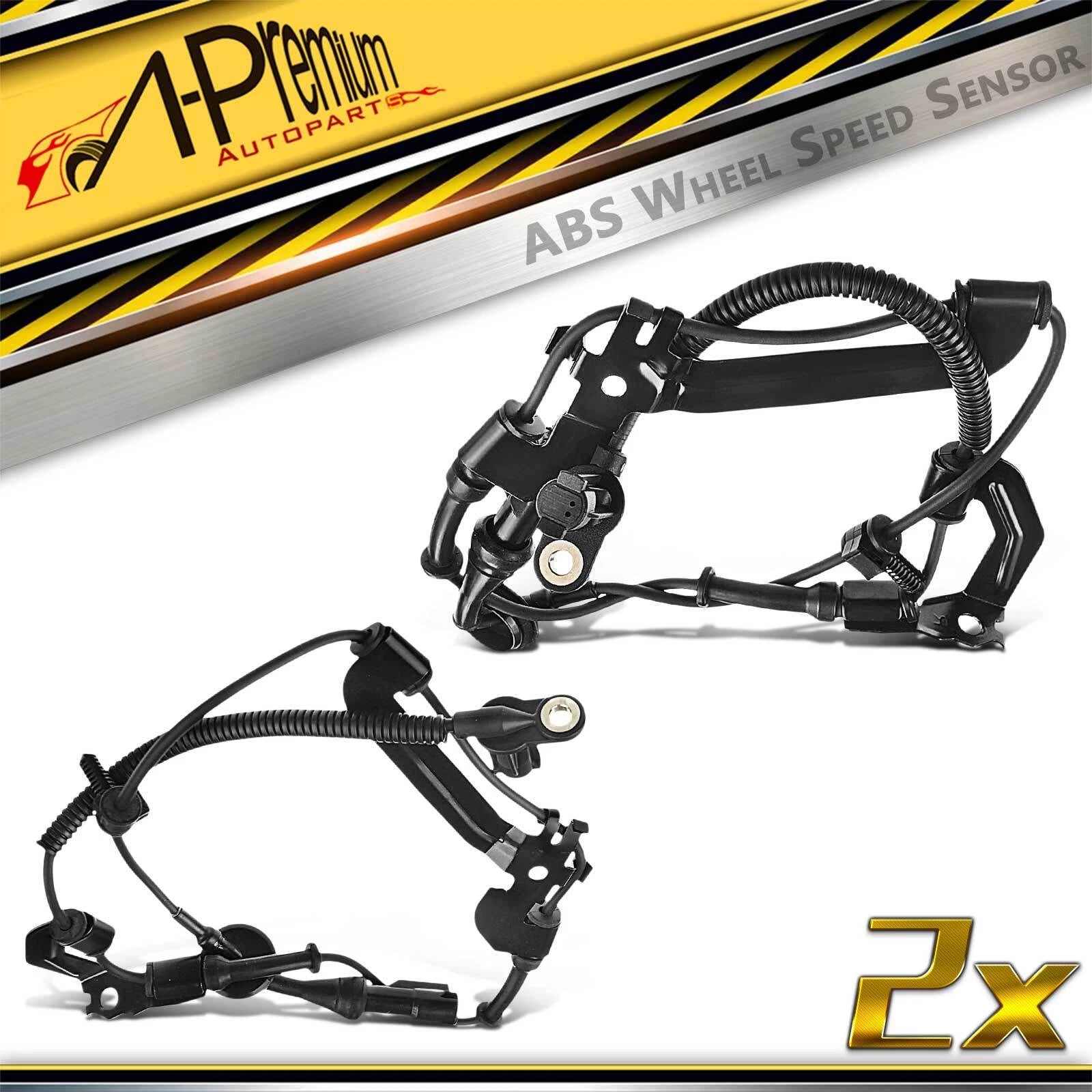 2X Front ABS Wheel Speed Sensor for Ford Escape Mazda Tribute (2001–2012)