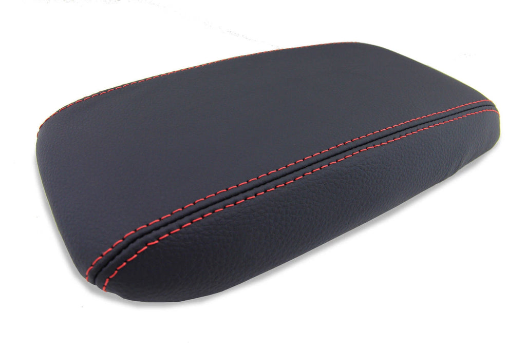 Center Console Armrest Cover for Honda Civic (2012–2015) Red Stitch