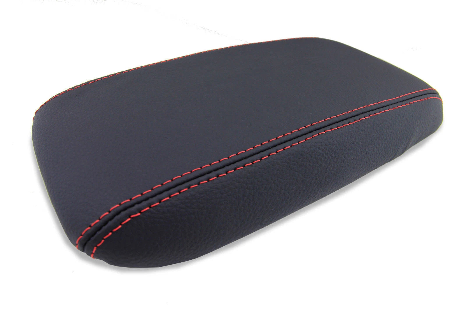 Center Console Armrest Cover for Honda Civic (2012–2015) Red Stitch