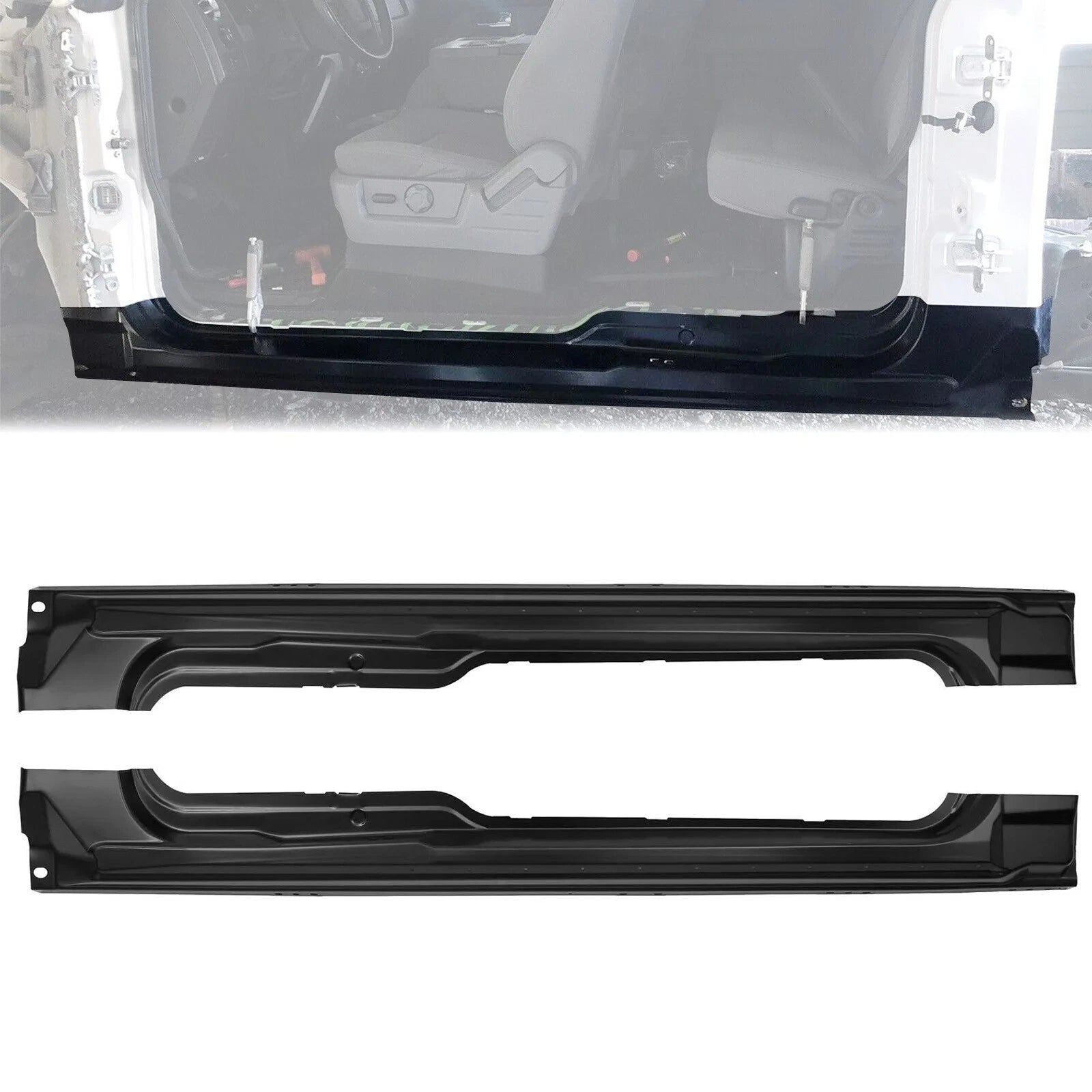 Rocker Panel Covers for Ford F150 Super/Extended Cab (2009–2014)