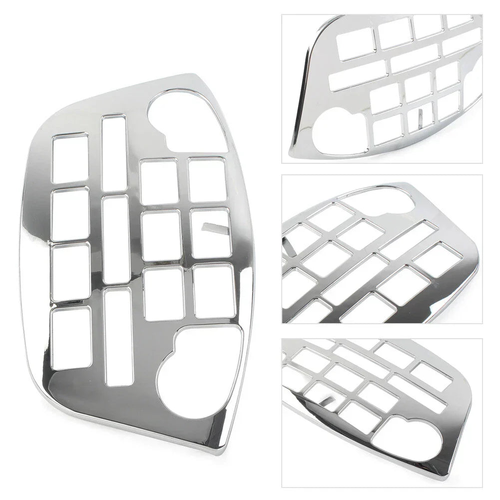 Radio Accent Panel for Honda Goldwing 1800 GL1800 (2001-2011) Chrome