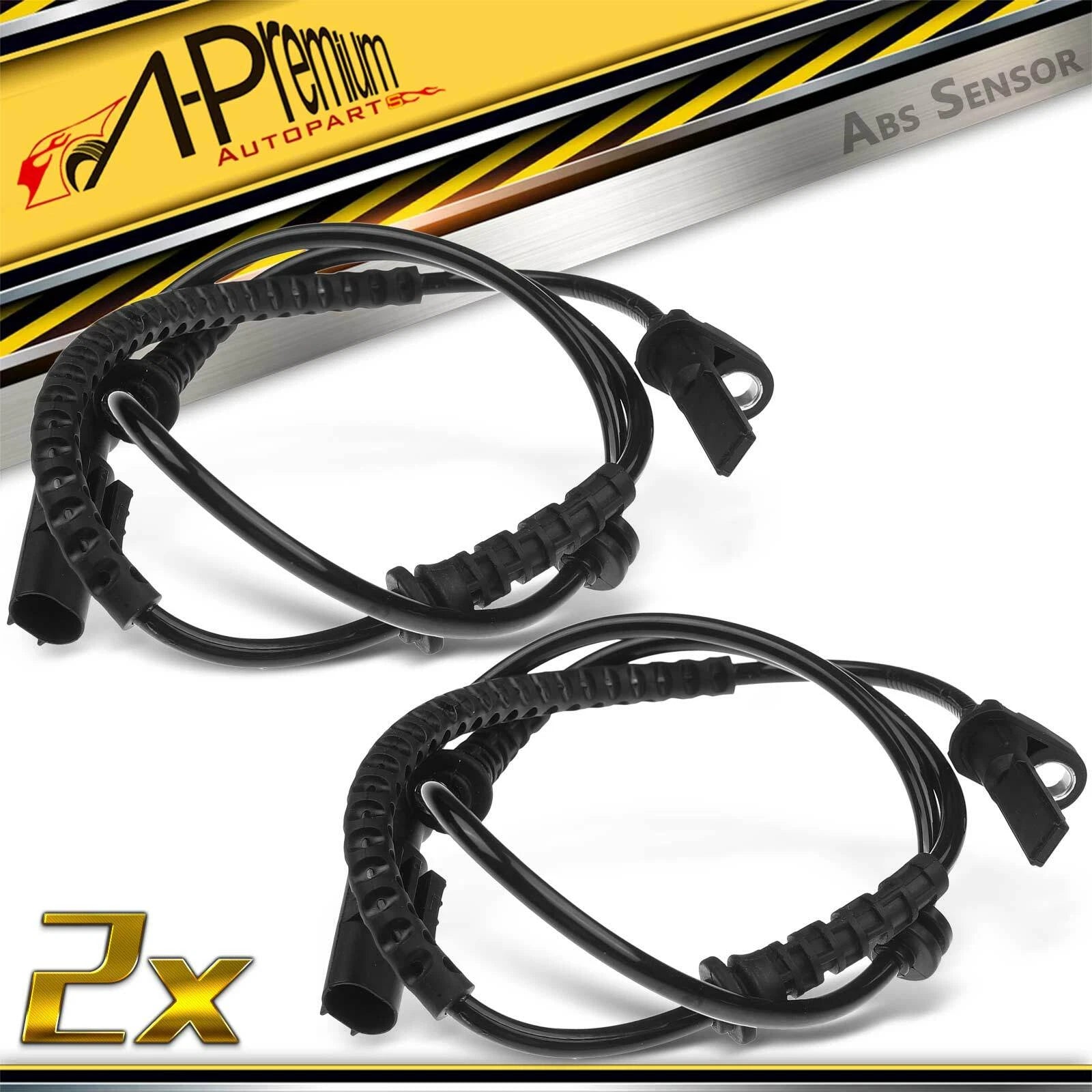 2X Front ABS Wheel Speed Sensors for Jeep Renegade (2015–2020)