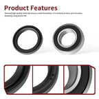 2X Front Wheel Bearing Seals for Kawasaki Mule 3010 Diesel (2003–2008)