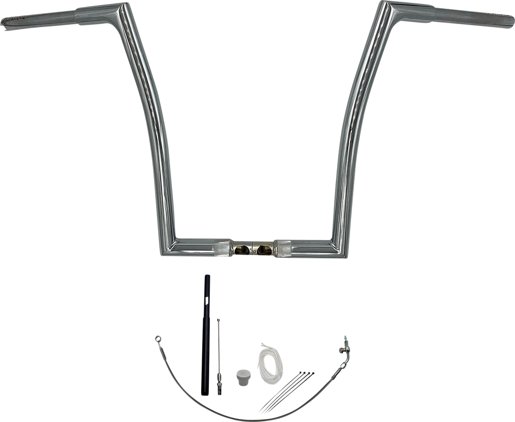 1-1/4" EZ Install Flat Top Handlebar Kit for Harley (719916)