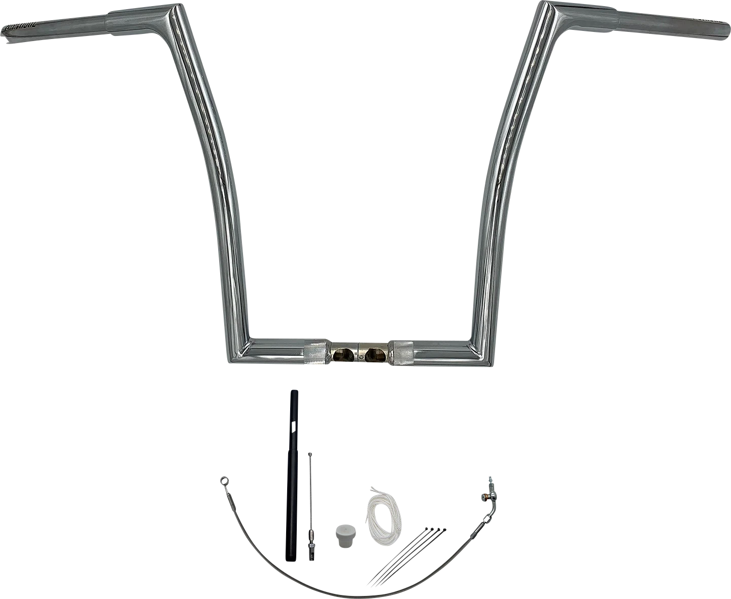 1-1/4" EZ Install Flat Top Handlebar Kit for Harley (719916)