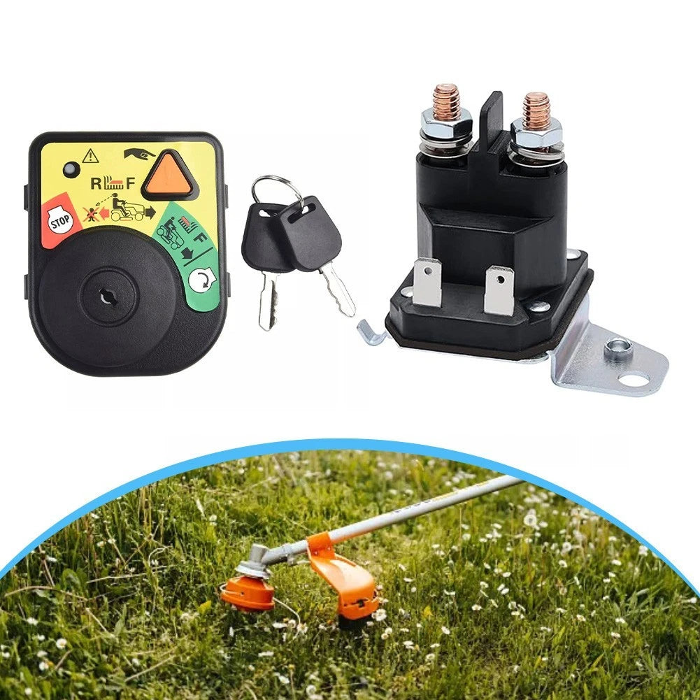 Ignition Switch Module with Starter Solenoid for Lawn Equipment (Multiple Models)