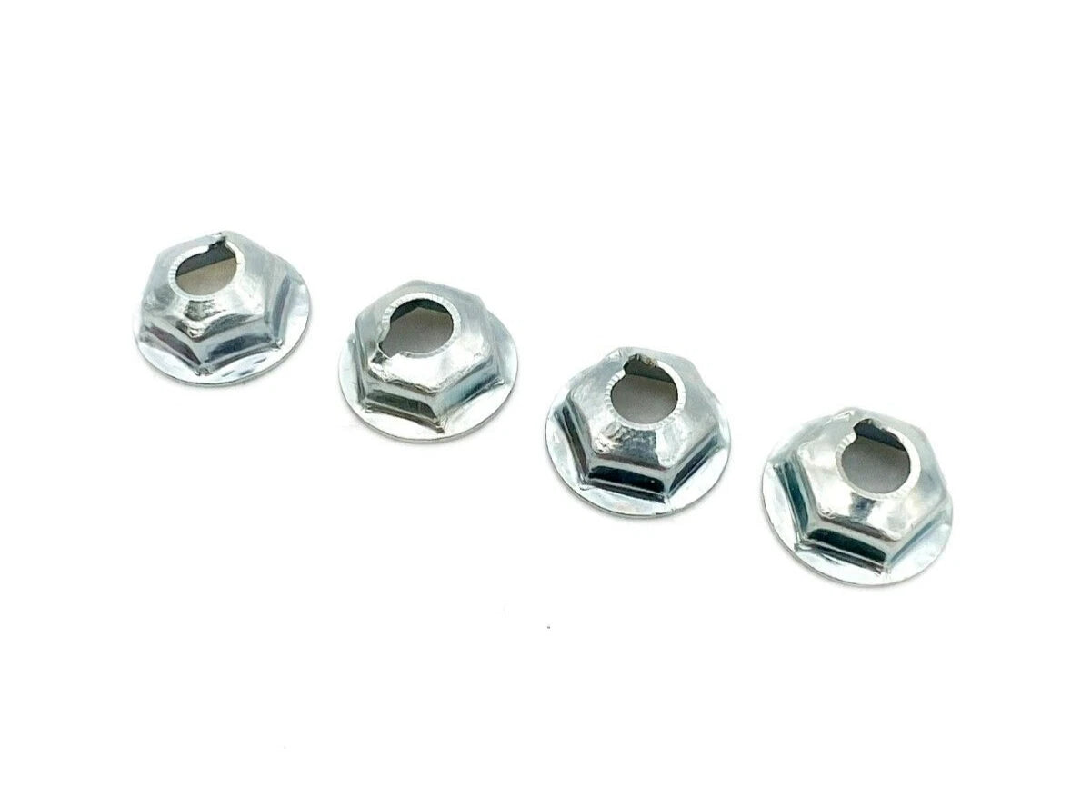 Parking Light Lamp Housing Speed Nuts for 1968 Chevy Camaro (4-Pack)