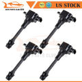 Set of 4 Ignition Coils for Nissan Sentra 1.8L (2000–2006)