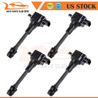 Set of 4 Ignition Coils for Nissan Sentra 1.8L (2000–2006)