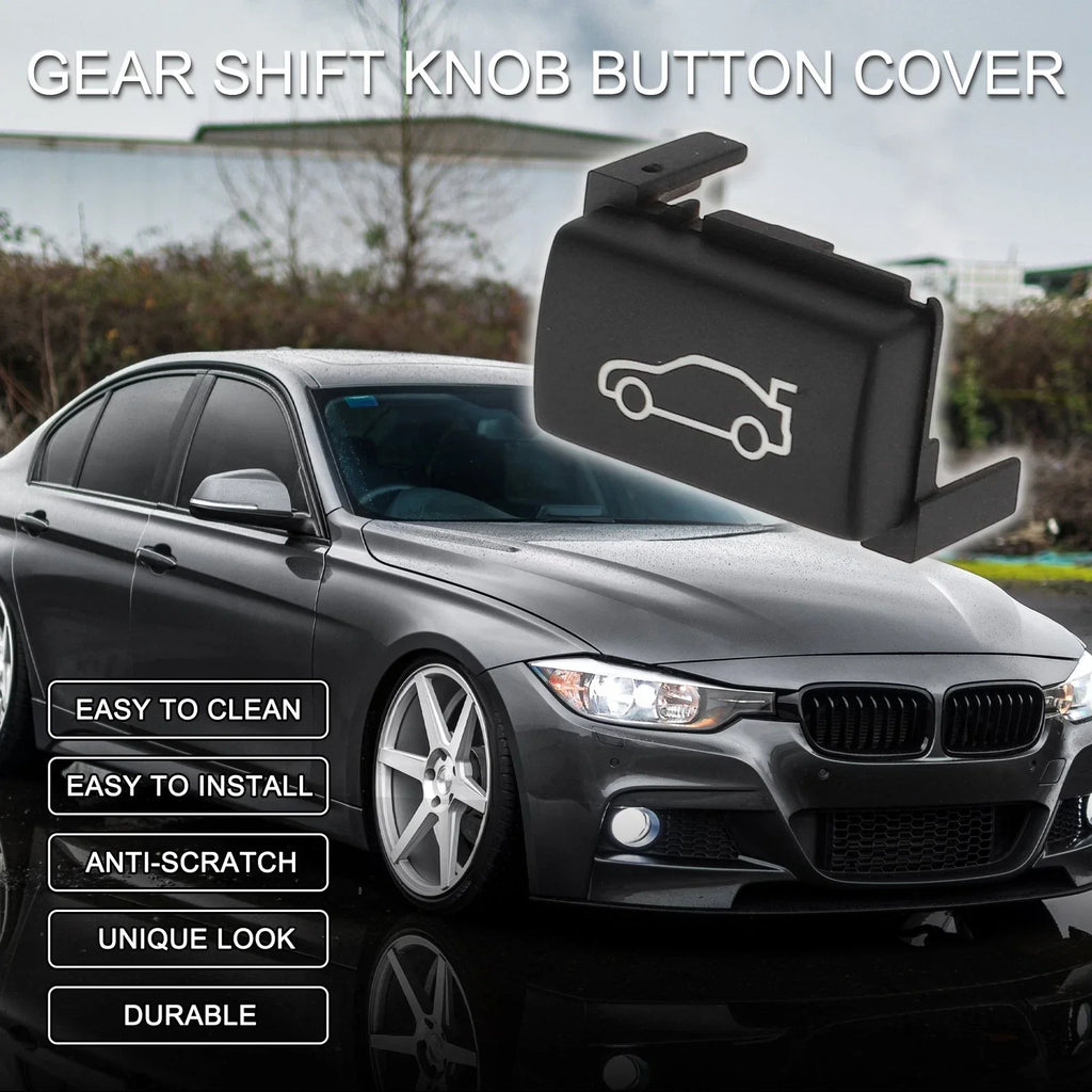 Tailgate Trunk Button Cover for BMW 1-7 X1 X3 Black