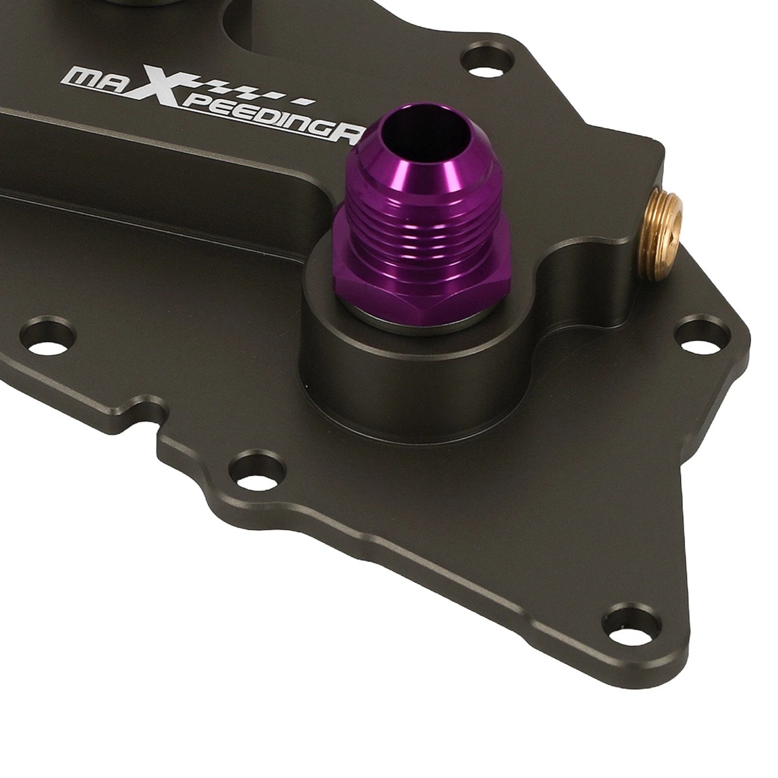 AN10 Oil Filter Adapter for BMW MINI F54 F55 F56 F57 F60 (2014–2023) Purple