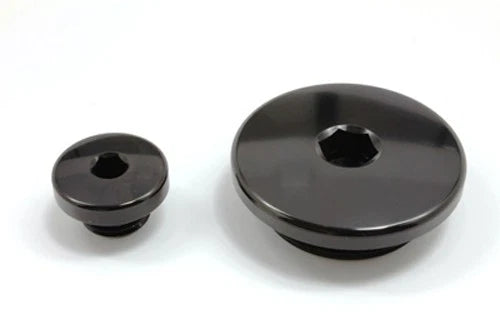 Engine Plugs for Suzuki RMZ250 RMX450Z (2007–2015) - Black