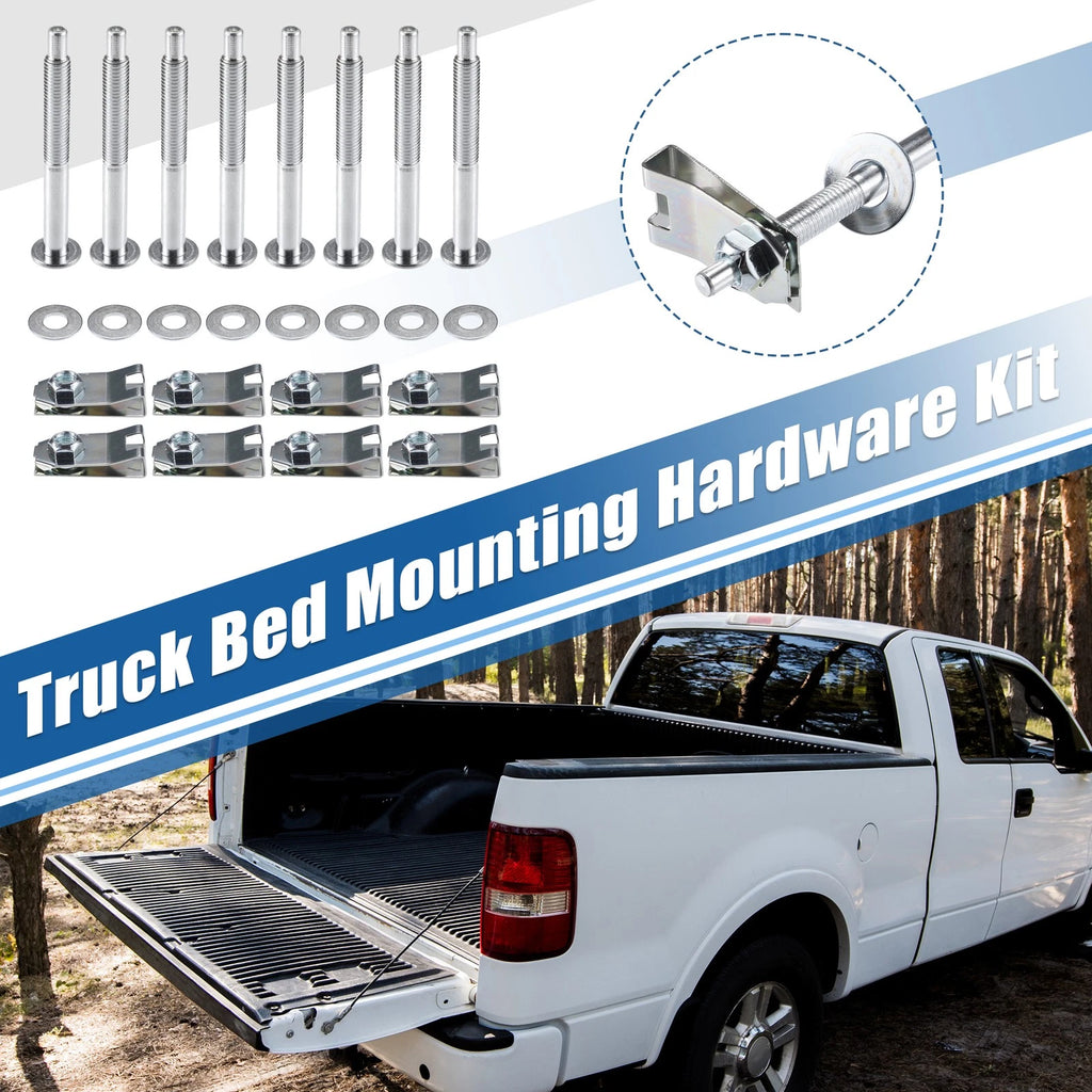 Truck Bed Mounting Hardware Kit with Nut for Ford F-250 Super Duty (1999–2016)