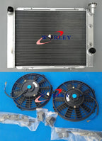 Aluminum Radiator + 2 Fans for Holden Commodore VB VC VH VK V6 (78-86)