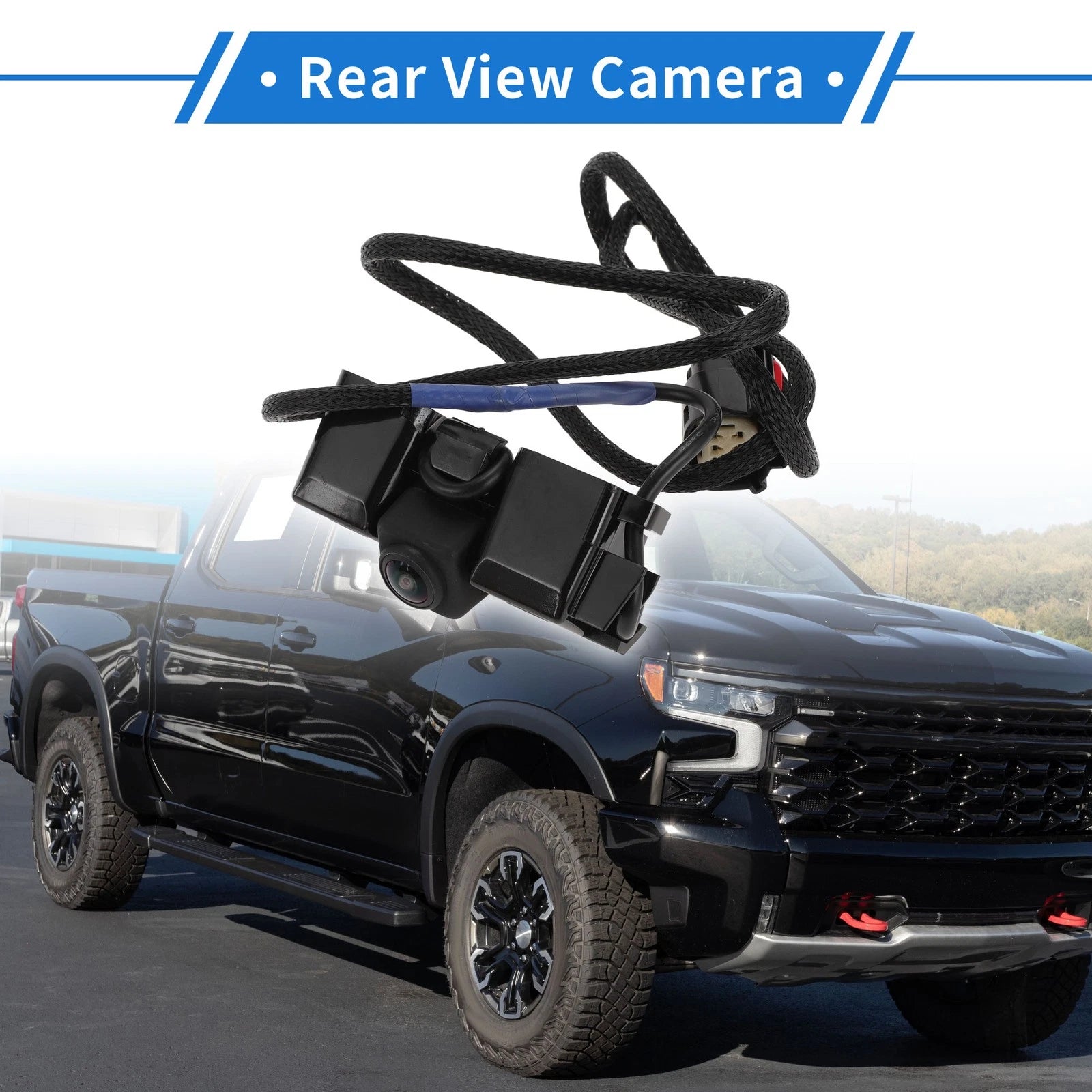 Rear View Camera for Chevrolet Silverado (2014–2023) 120-180 Degree