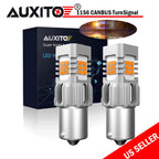 2X LED Amber Turn Signal Bulb