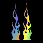 Flame Vinyl Decal Sticker for Car (15cm)
