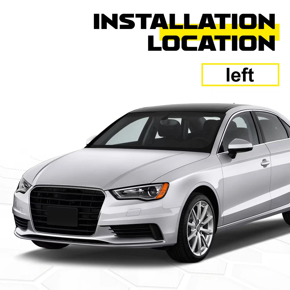 Left Front Fog Light Lamp Cover Grille for Audi S3 A3 (2013â2017)