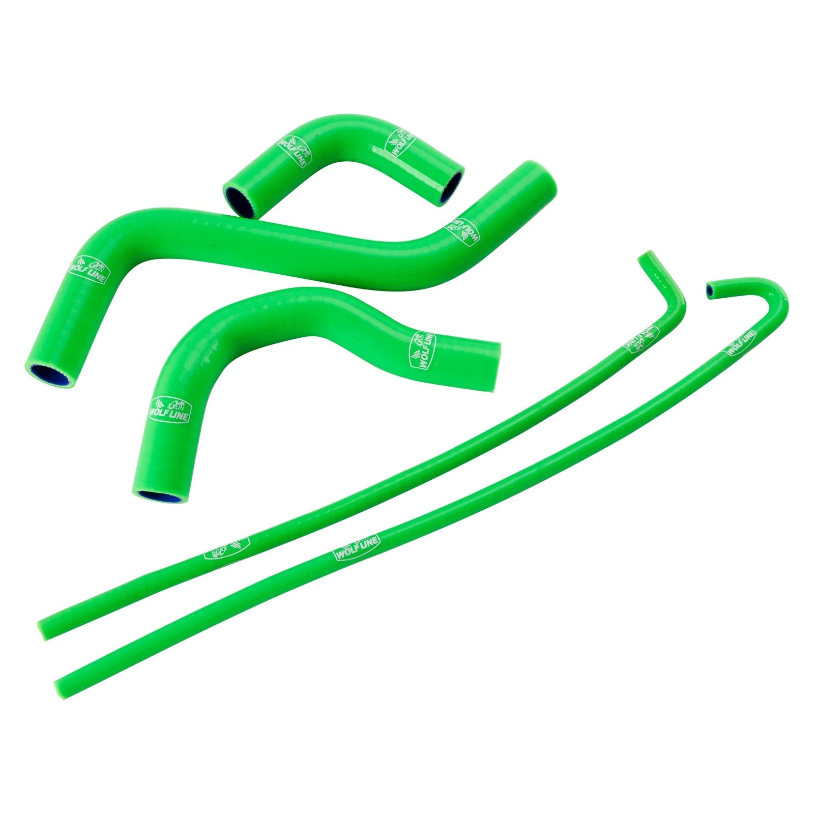 Silicone Radiator Coolant Hose Kit for Kawasaki Z900 Z900RS (2017–2026) Green