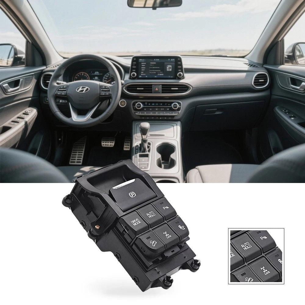 Parking Brake Multi-function Button Switch for Hyundai Tucson (2016–2020)