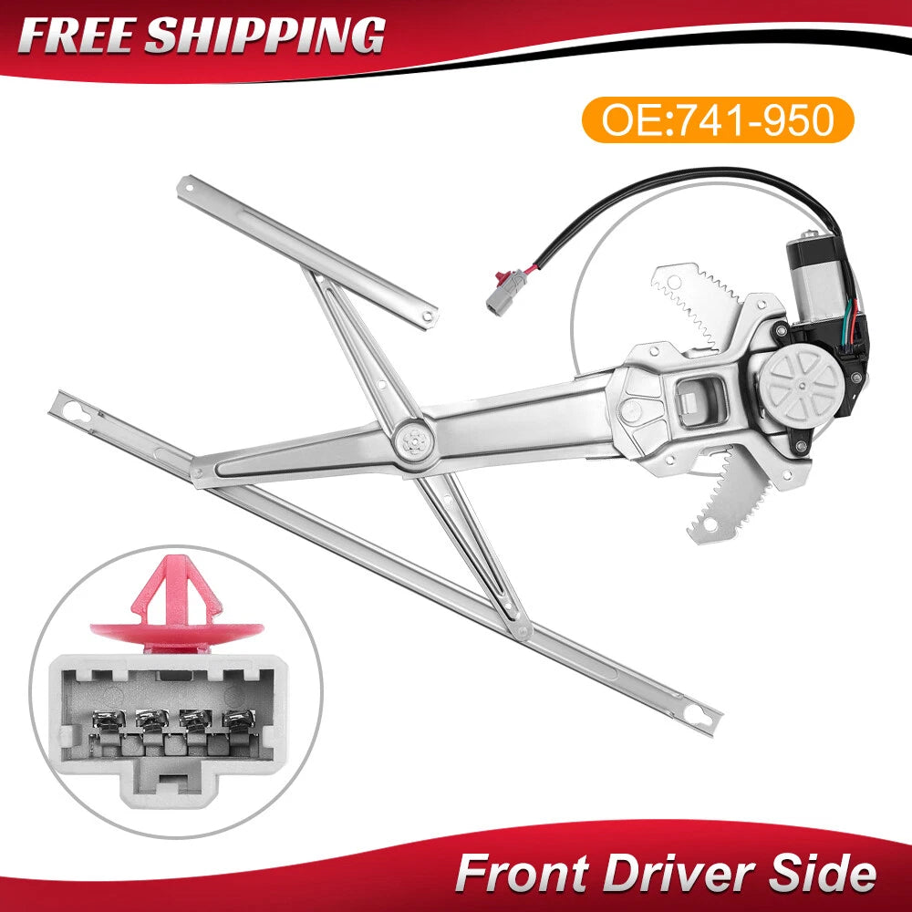 Power Window Regulator & Motor for Honda CR-V 1997–2001 (Front Left)