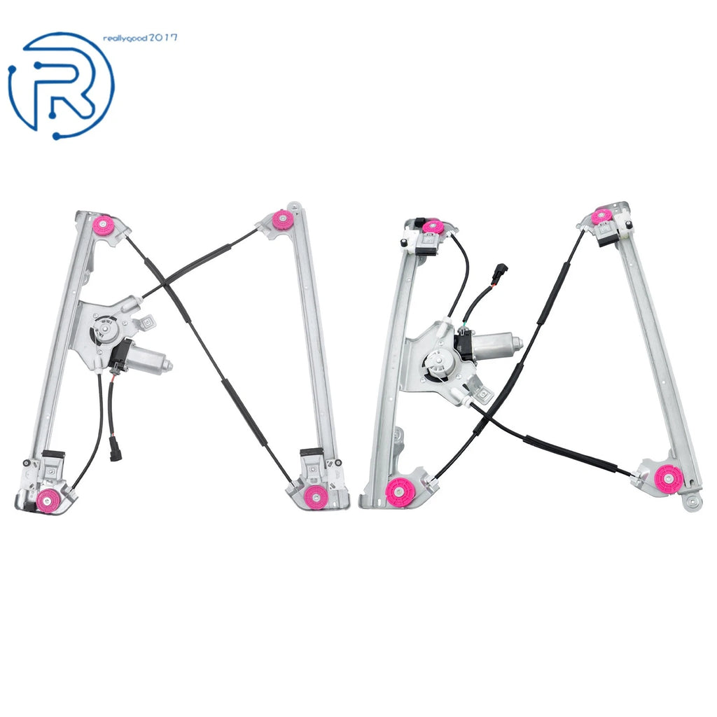 Set of 2 Window Regulators with Motor for Ford F150 (2004-2008)
