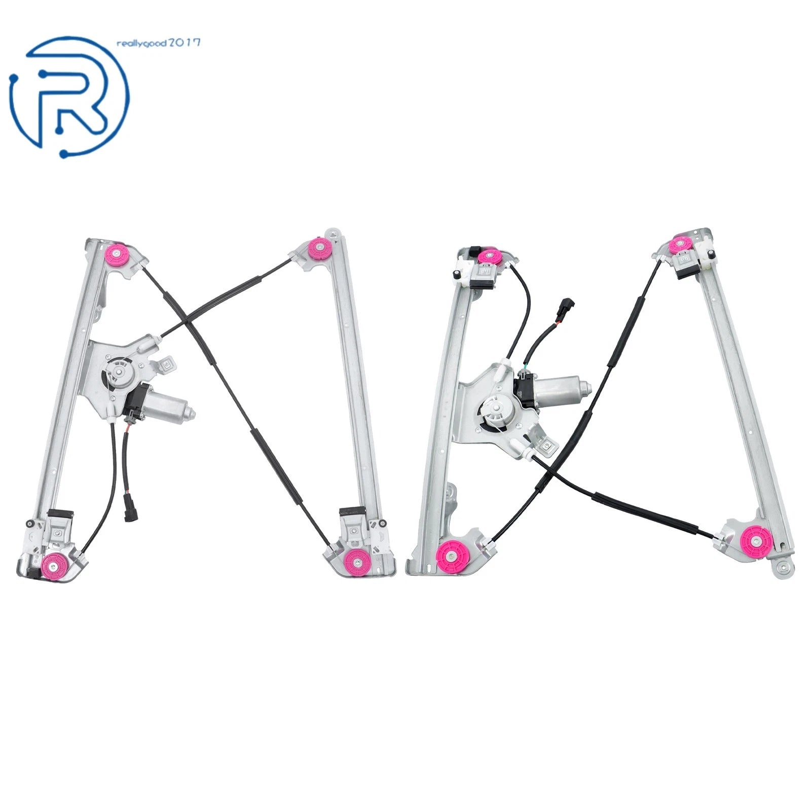 Set of 2 Window Regulators with Motor for Ford F150 (2004-2008)
