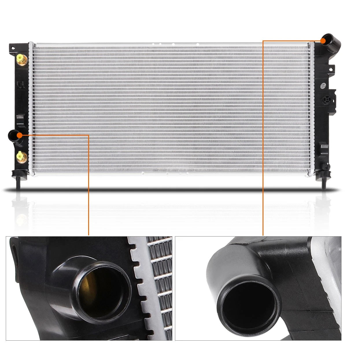 OE Style Aluminum Cooling Radiator for Uplander/Montana (2006–2009) DPI-2881