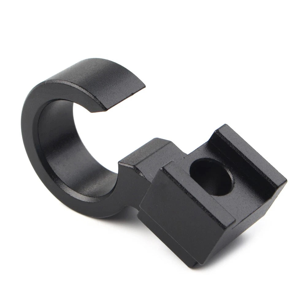 CNC Billet Front Brake Hose Line Clamp for Suzuki DRZ400SM (2005–2024) Black