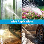 Garden Hose Nozzle for Car Wash (360° Rotating)