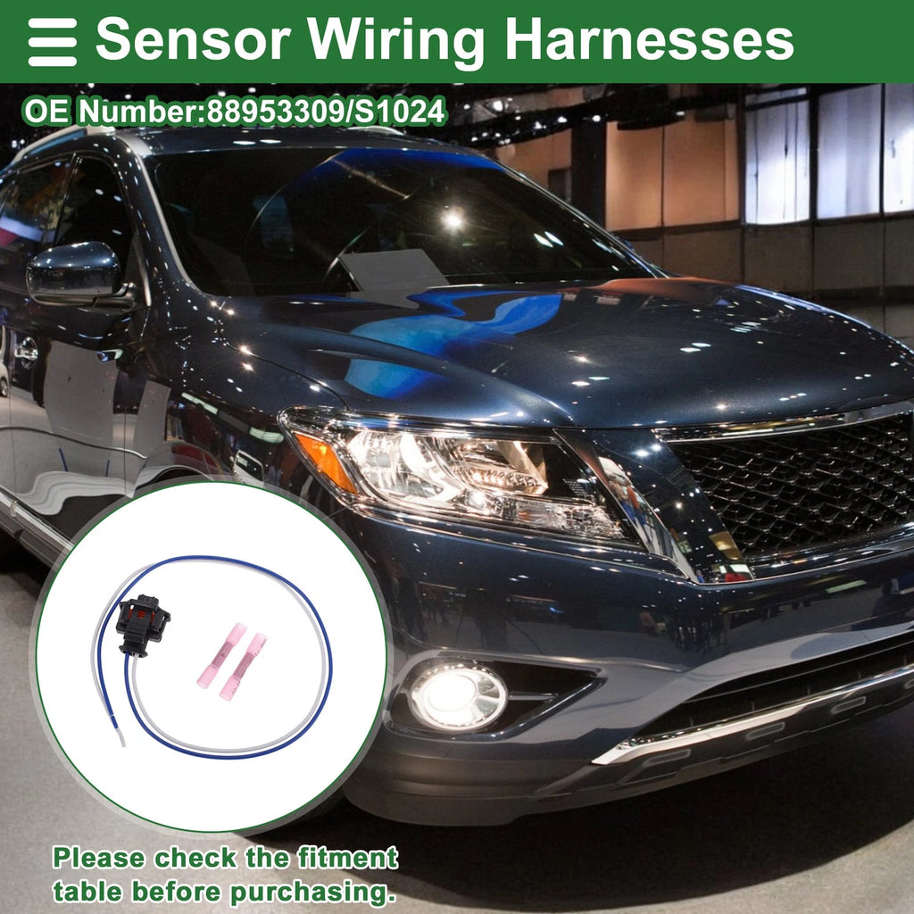 2X Pin Sensor Wiring Harnesses for Buick Regal (2011–2012) No. 88953309