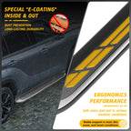 Set of 2 Silver Running Boards for Toyota Highlander (2022–2024)