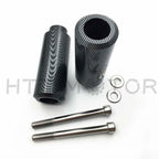 Long Carbon Frame Sliders for Honda CBR600 F4 F4i (1999–2007) NO-CUT