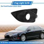 Front Left Fog Light Grill No.615343548623 for Ford Fusion (2010–2012) Black ABS