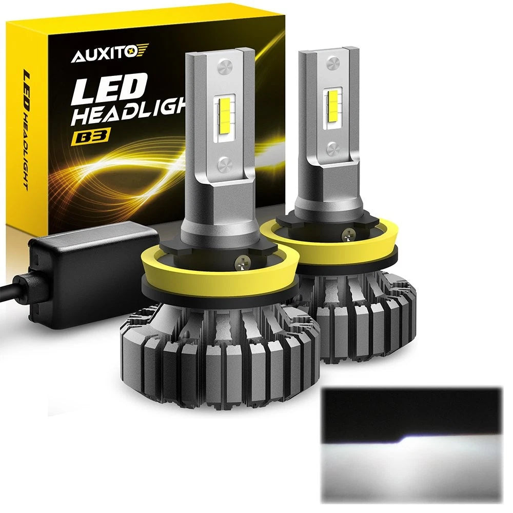 2x H8 H11 H9 LED Headlight Bulbs 6500K 50W for Toyota Prius (2009–2015)