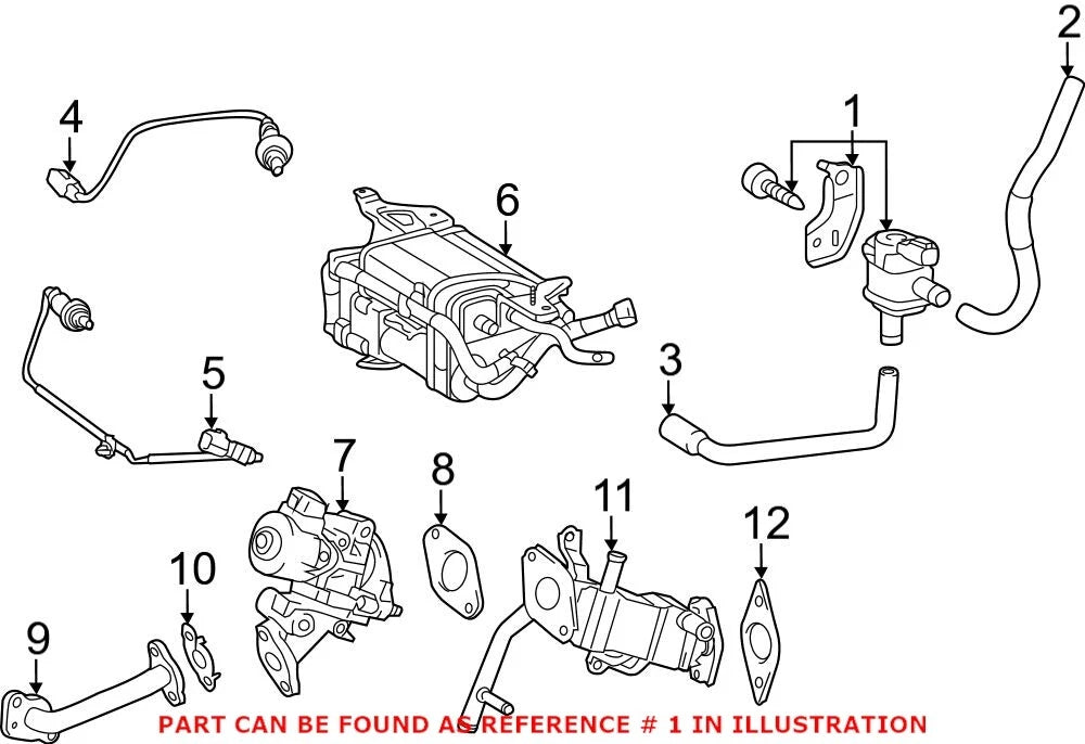 Genuine OEM Vapor Canister Purge Solenoid for Lexus CT200h (2011–2017)
