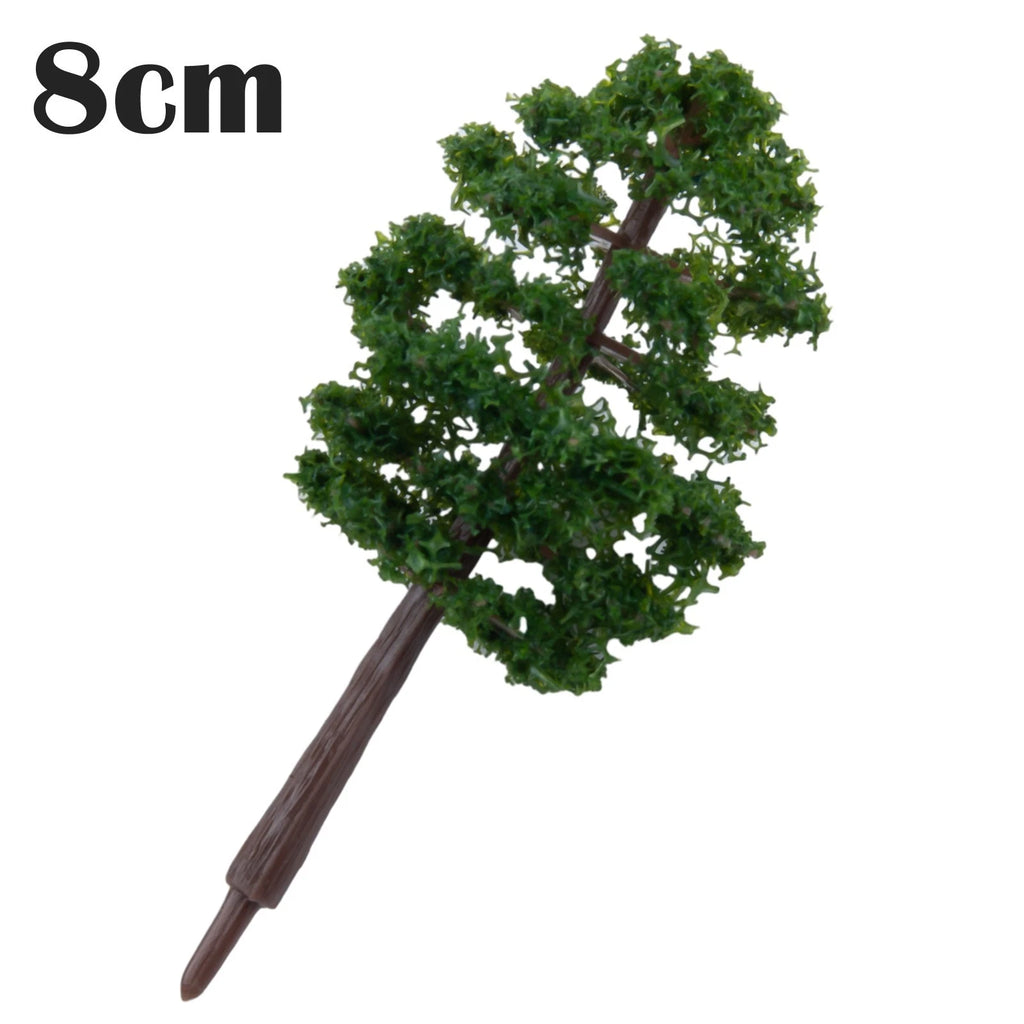 20Pcs Model Trees for Scenery Street Railway Layout (Scale)
