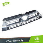 Set of 2 Front Upper Grille Replacements for Toyota Highlander (2017–2019)