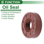 Set of 5 Oil Seal Rotary Shaft Seal 14x35x10mm for Various Models