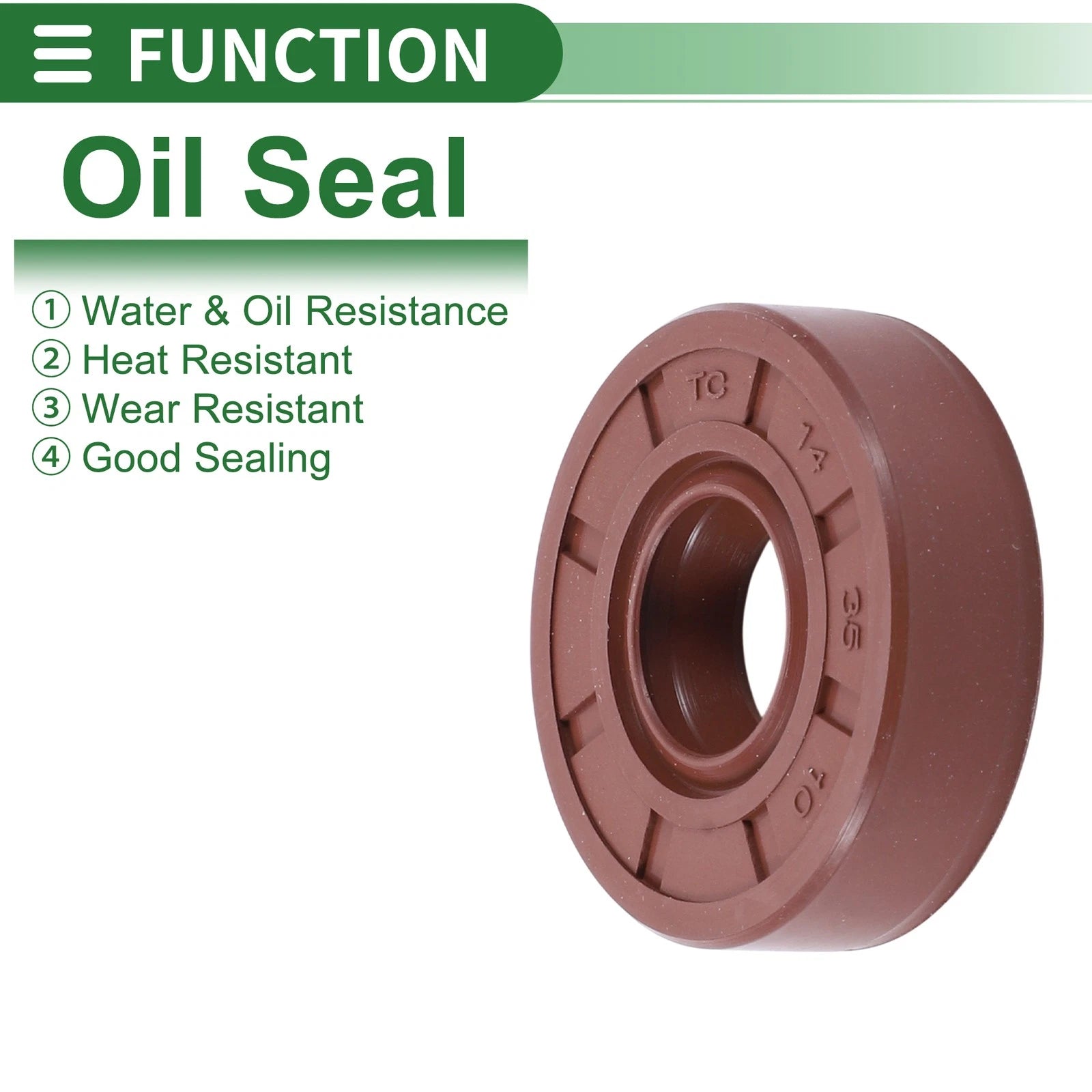 Set of 5 Oil Seal Rotary Shaft Seal 14x35x10mm for Various Models