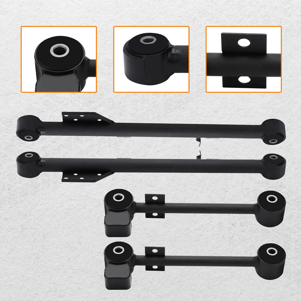 4X Rear Upper Lower Trailing Control Arm for Pathfinder QX4 (1997–2003)