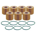 Set of 7 Engine Oil Filters for Lexus Toyota Pontiac Scion L4