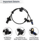 ABS Wheel Speed Sensor for Honda Civic EX LX Rear Right (2006-2011)