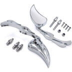 Alloy Teardrop Flame Custom Mirror for Suzuki GSXR600 750 1000 1100 GSXR1300