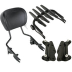 Backrest Sissy Bar Stealth Luggage Rack Dock Hardware for Harley Touring (2009–2013)